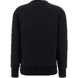 Blue Cotton Sweatshirt