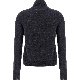 Blue Wool Cardigan