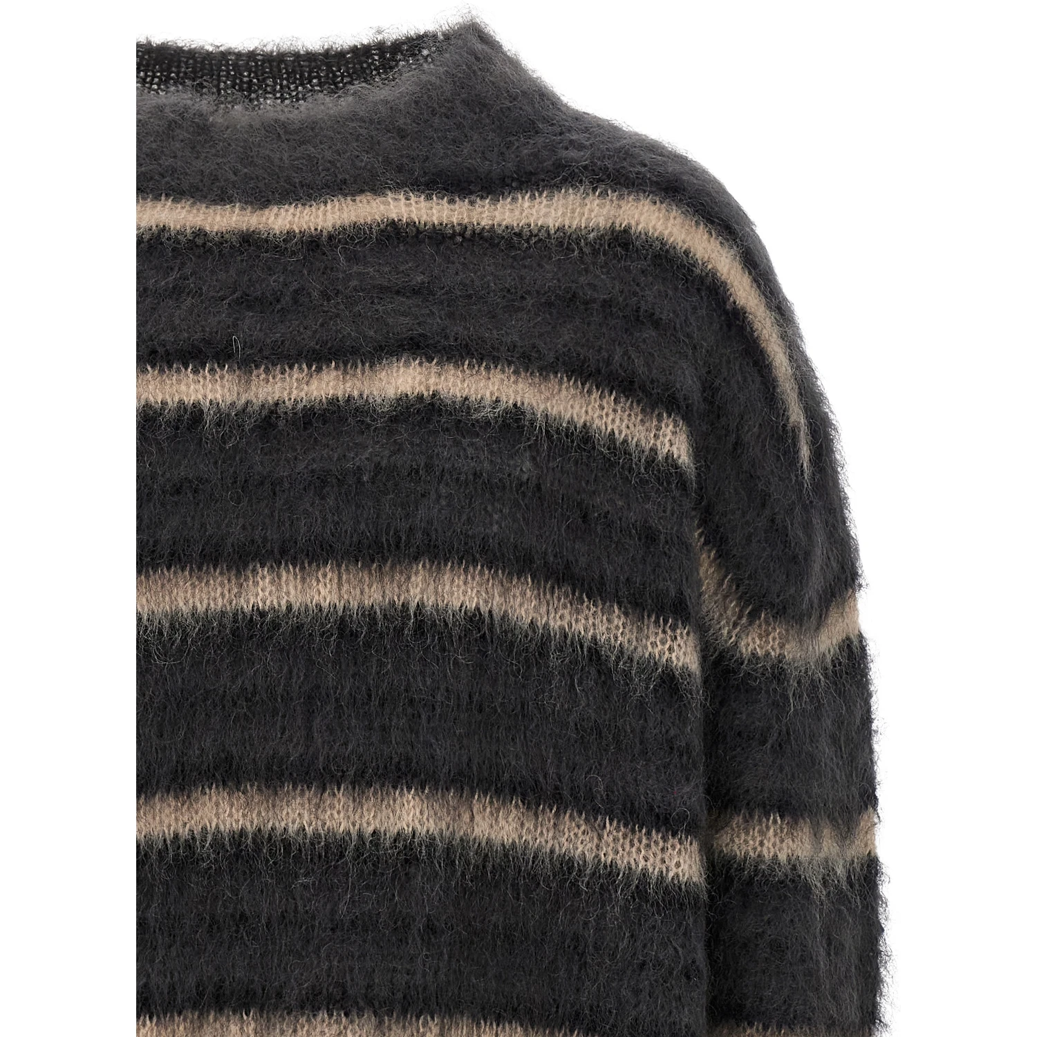 Gray Fabric Cardigan