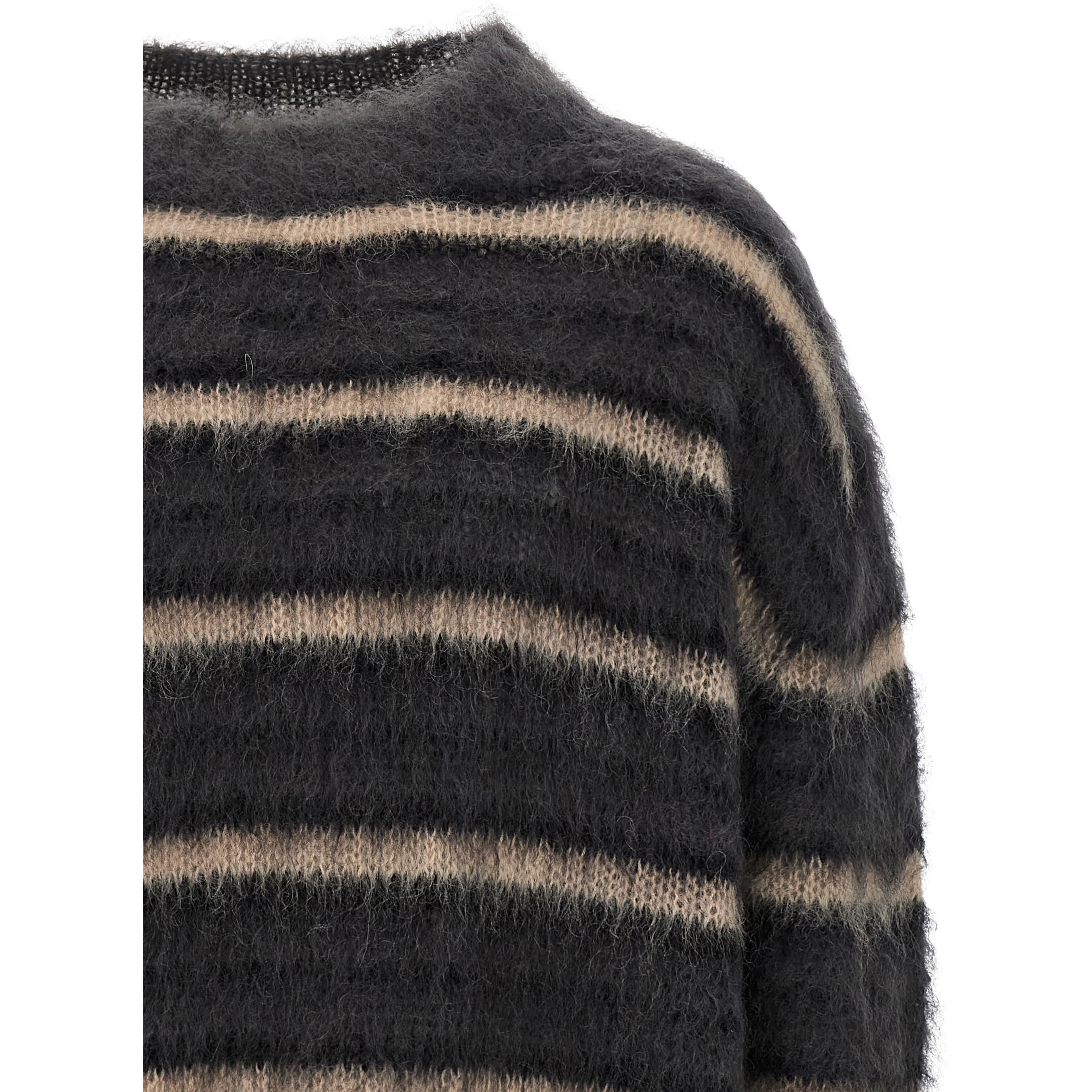 Gray Fabric Cardigan