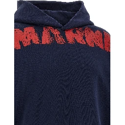 Blue Cotton Sweatshirt