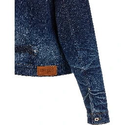 Blue Cotton Denim Jacket