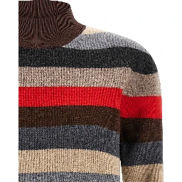 Multicolor Wool Cardigan