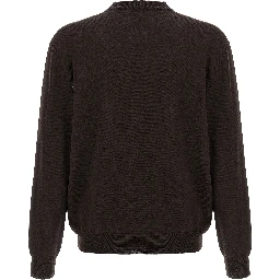 Brown Wool Cardigan