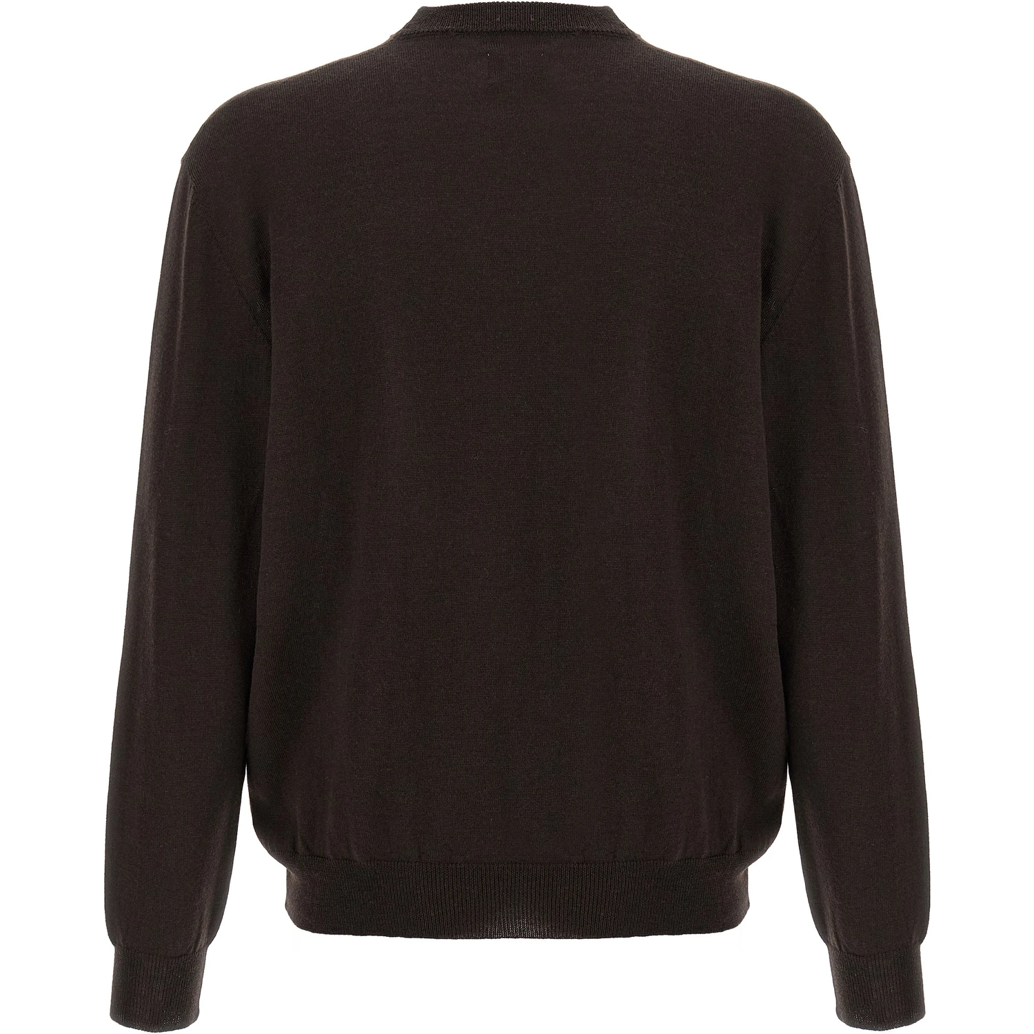Brown Wool Cardigan