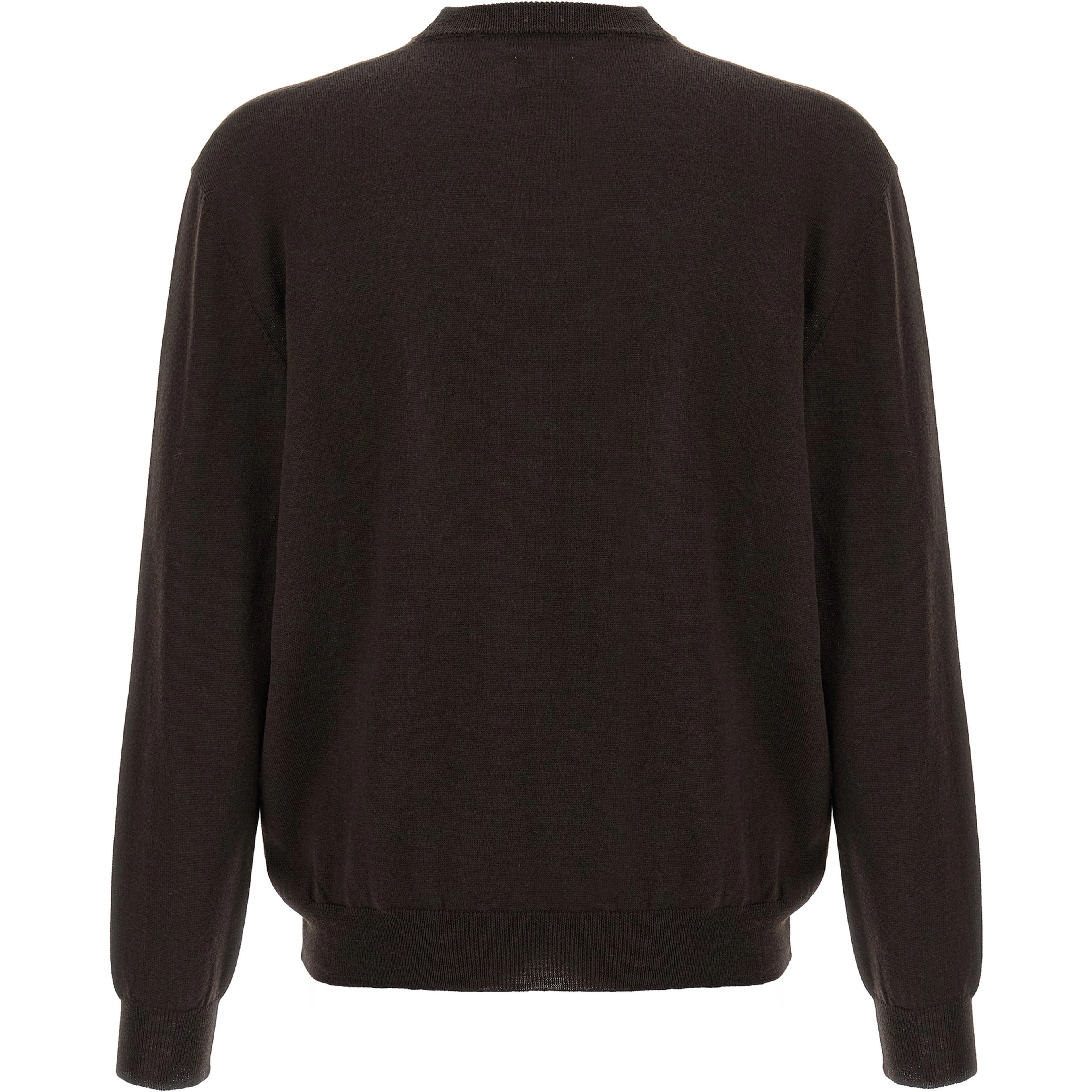 Brown Wool Cardigan
