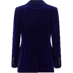 Blue Cotton Blazer