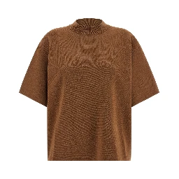 Brown Viscose Cardigan