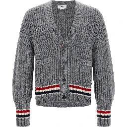 Gray Cashmere Cardigan