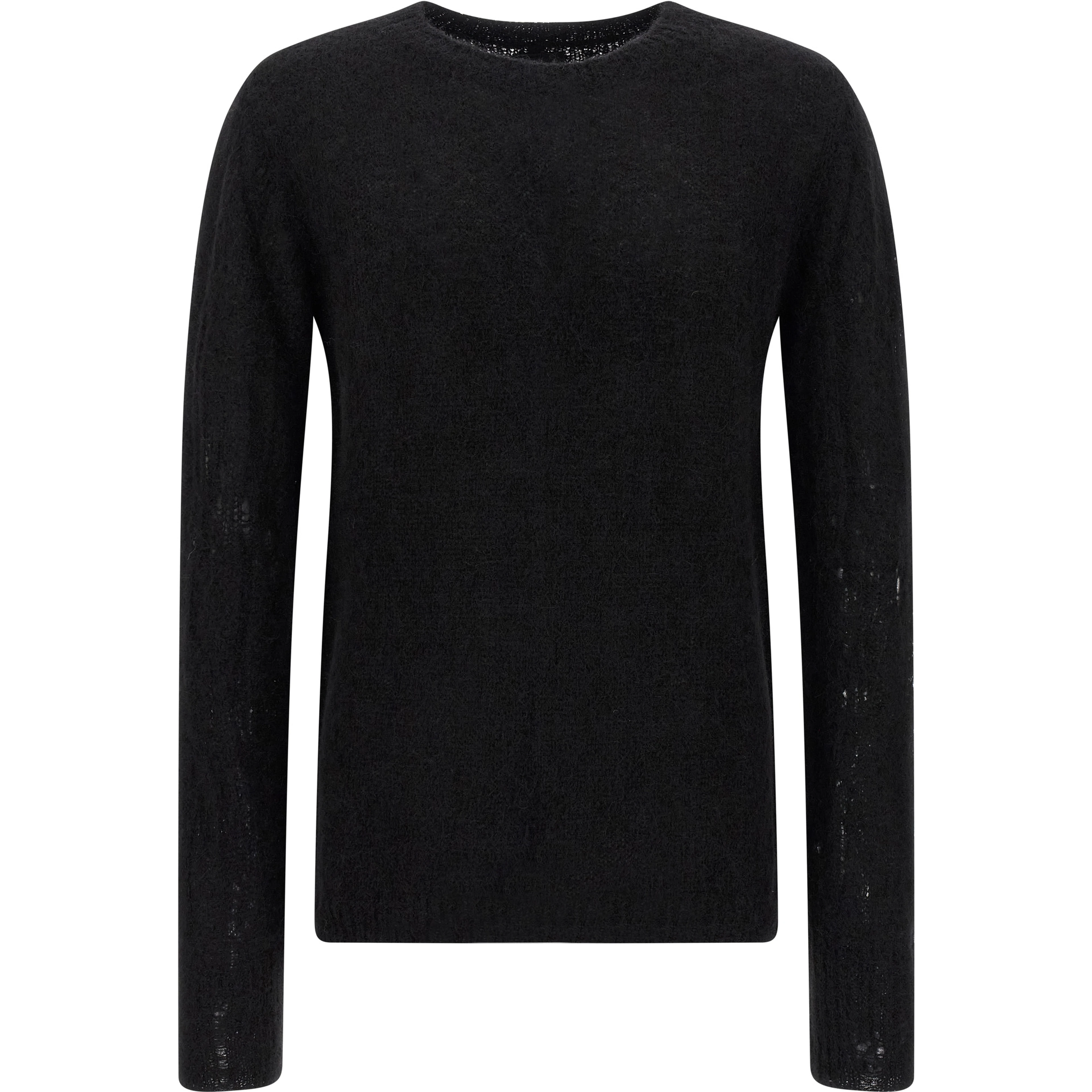 Black Wool Cardigan