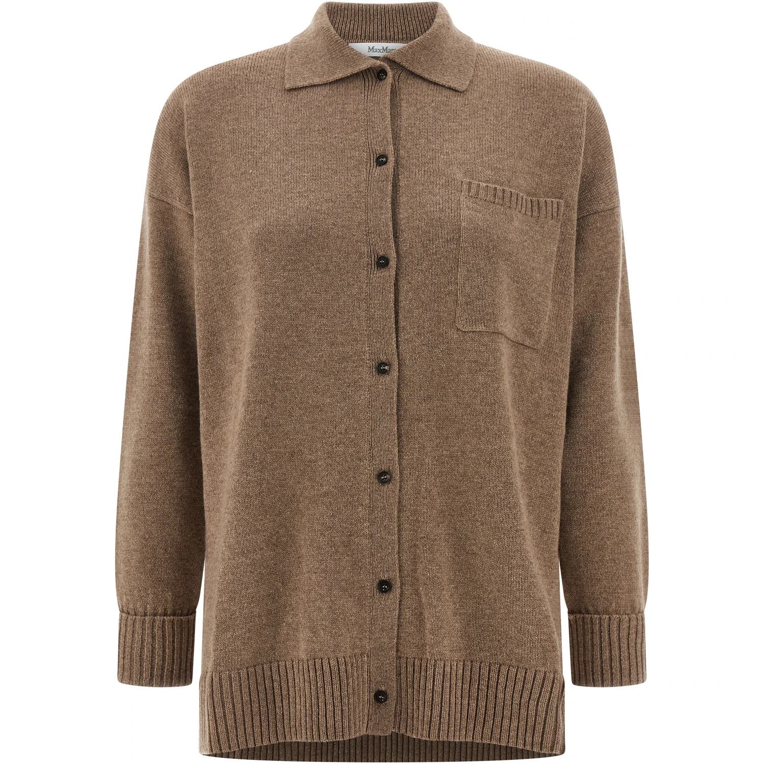 Brown Cashmere Cardigan