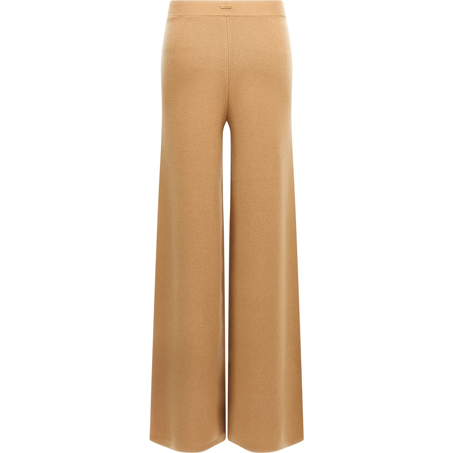 Brown Wool Casual Pants