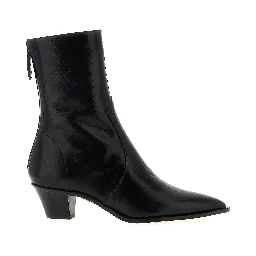 Black Calfskin Chelsea Boots