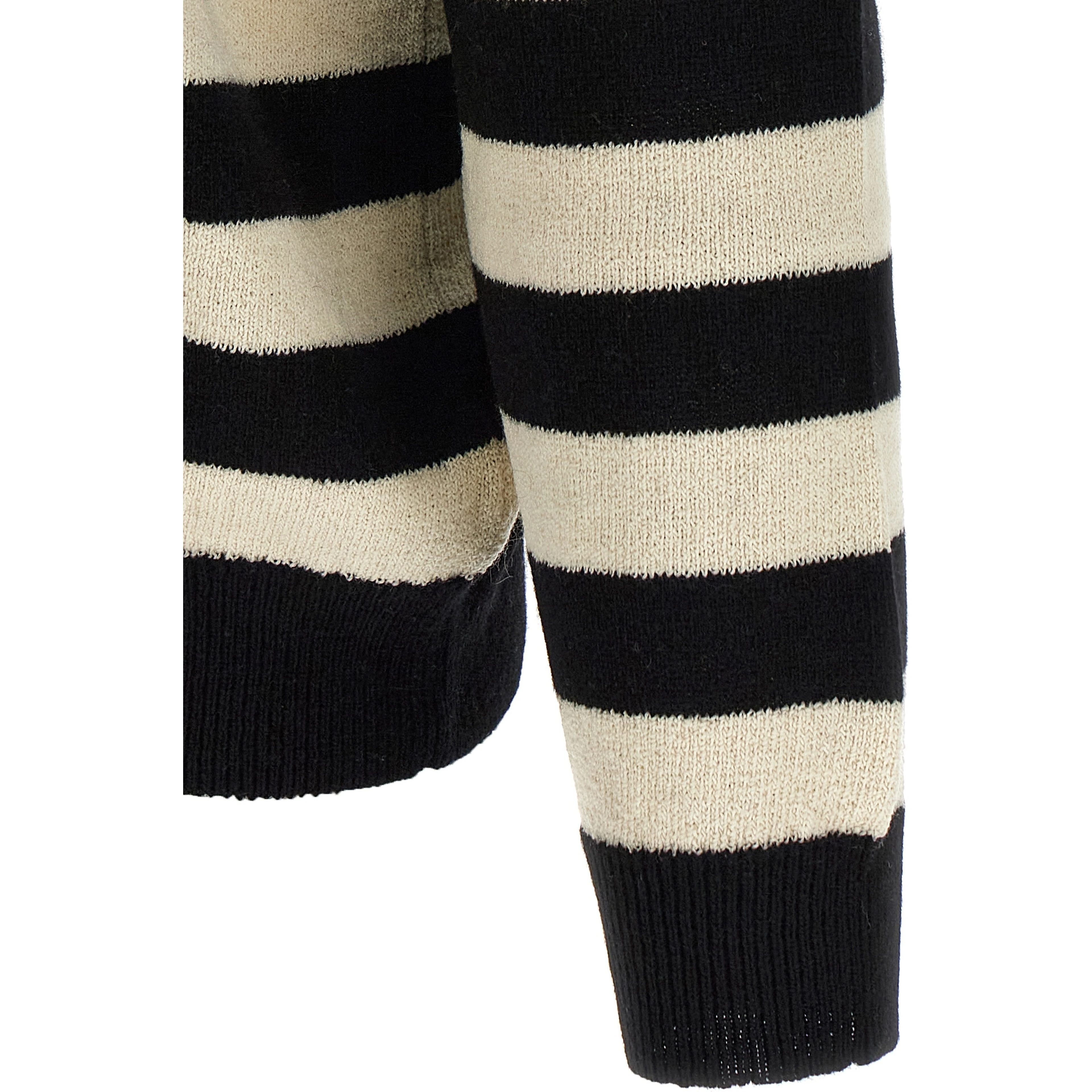 Bicolor Wool Cardigan