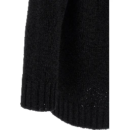 Black Wool Cardigan