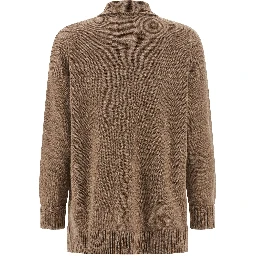 Brown Cashmere Cardigan