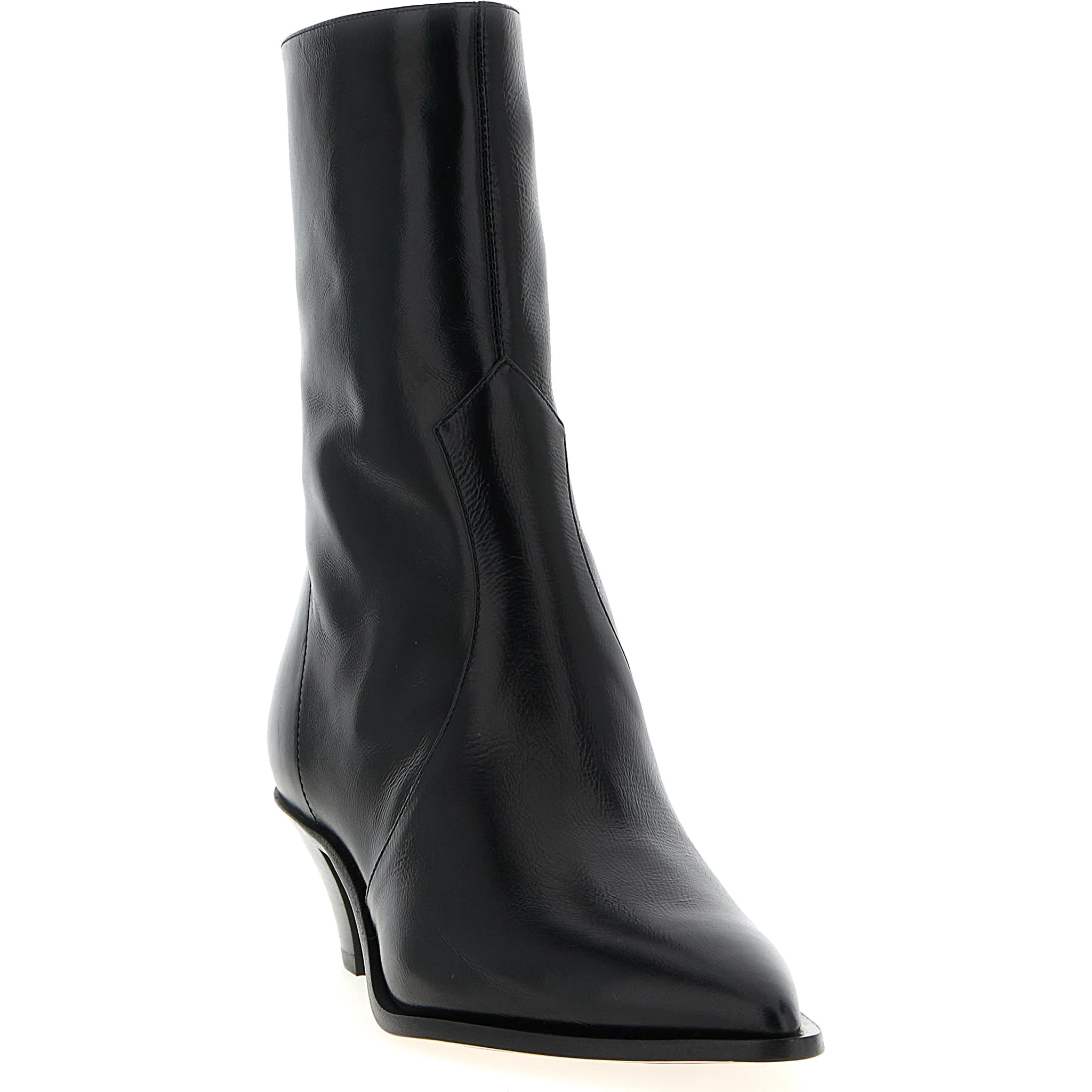 Black Calfskin Chelsea Boots