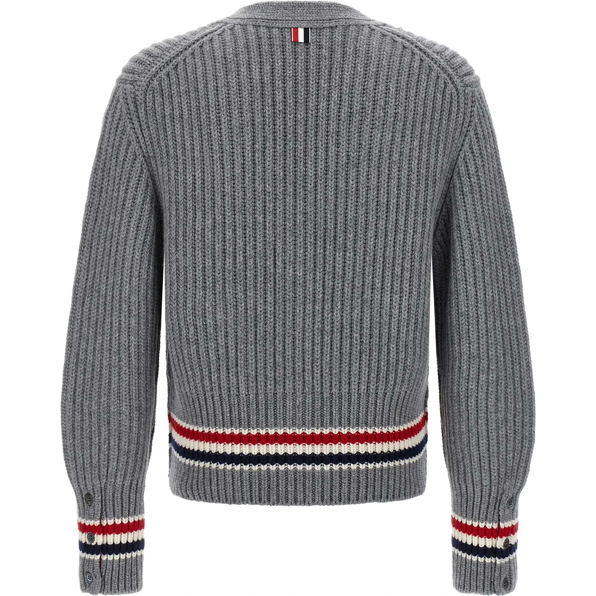 Gray Cashmere Cardigan