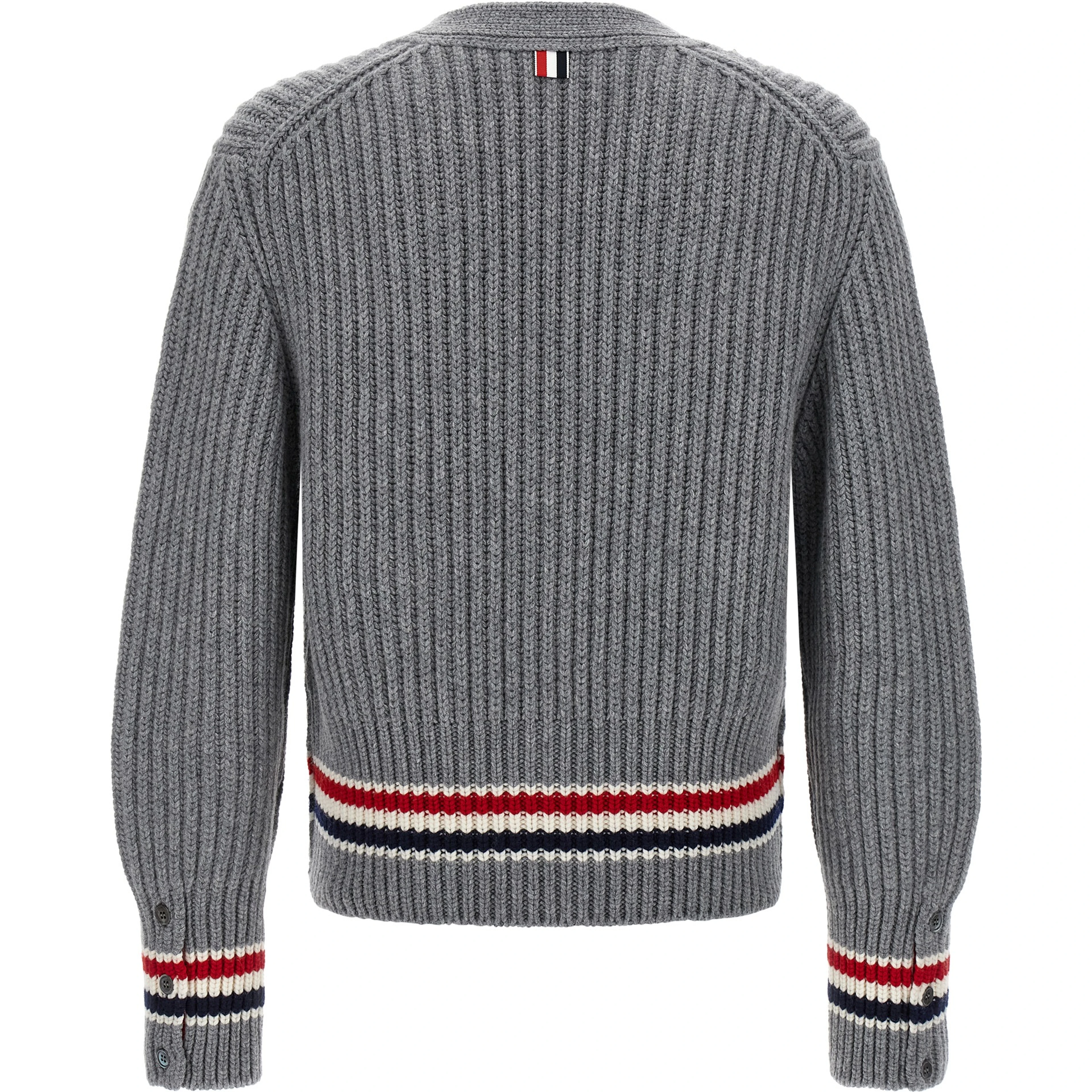 Gray Cashmere Cardigan