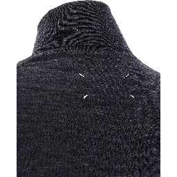Blue Wool Cardigan