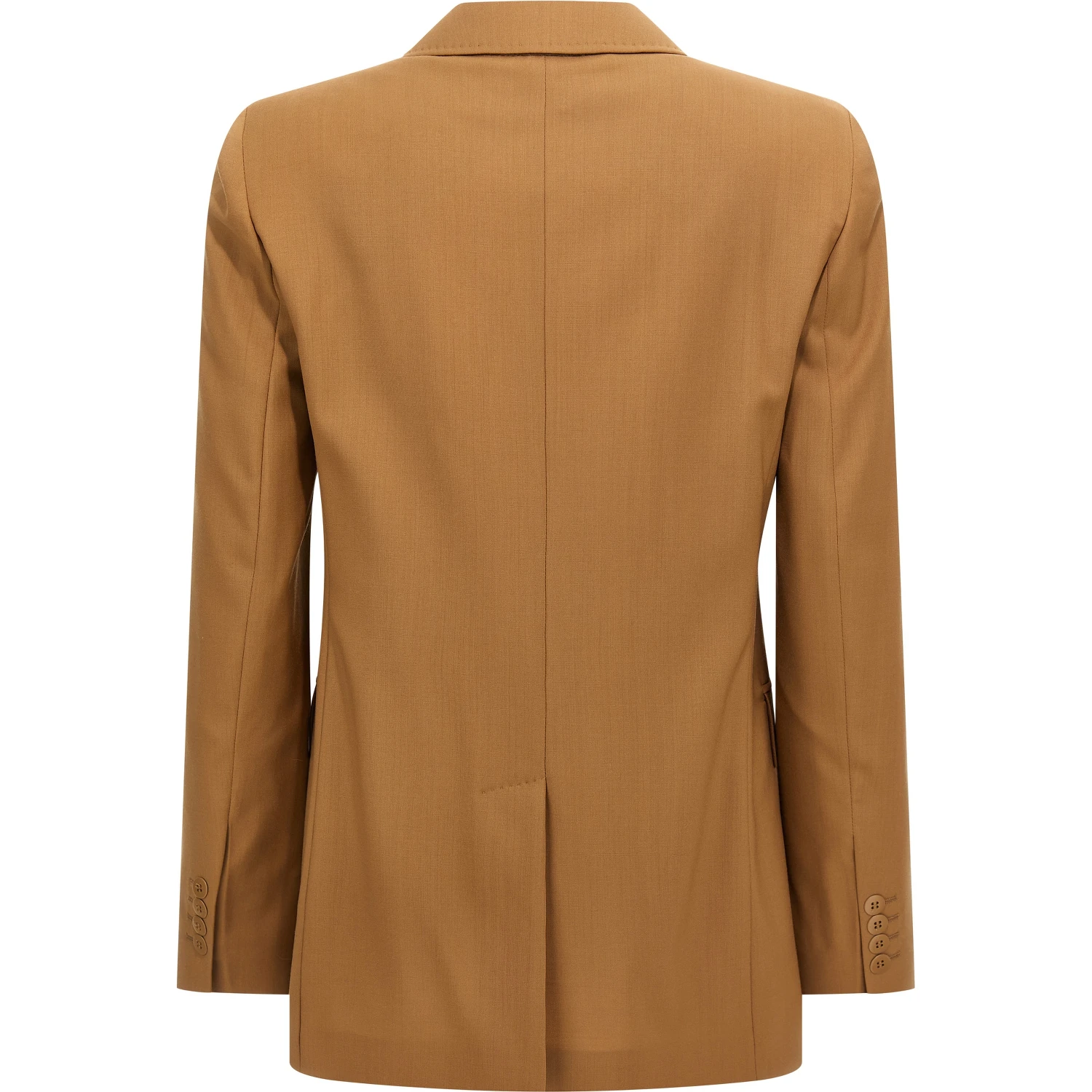 Brown Virgin Wool Blazer