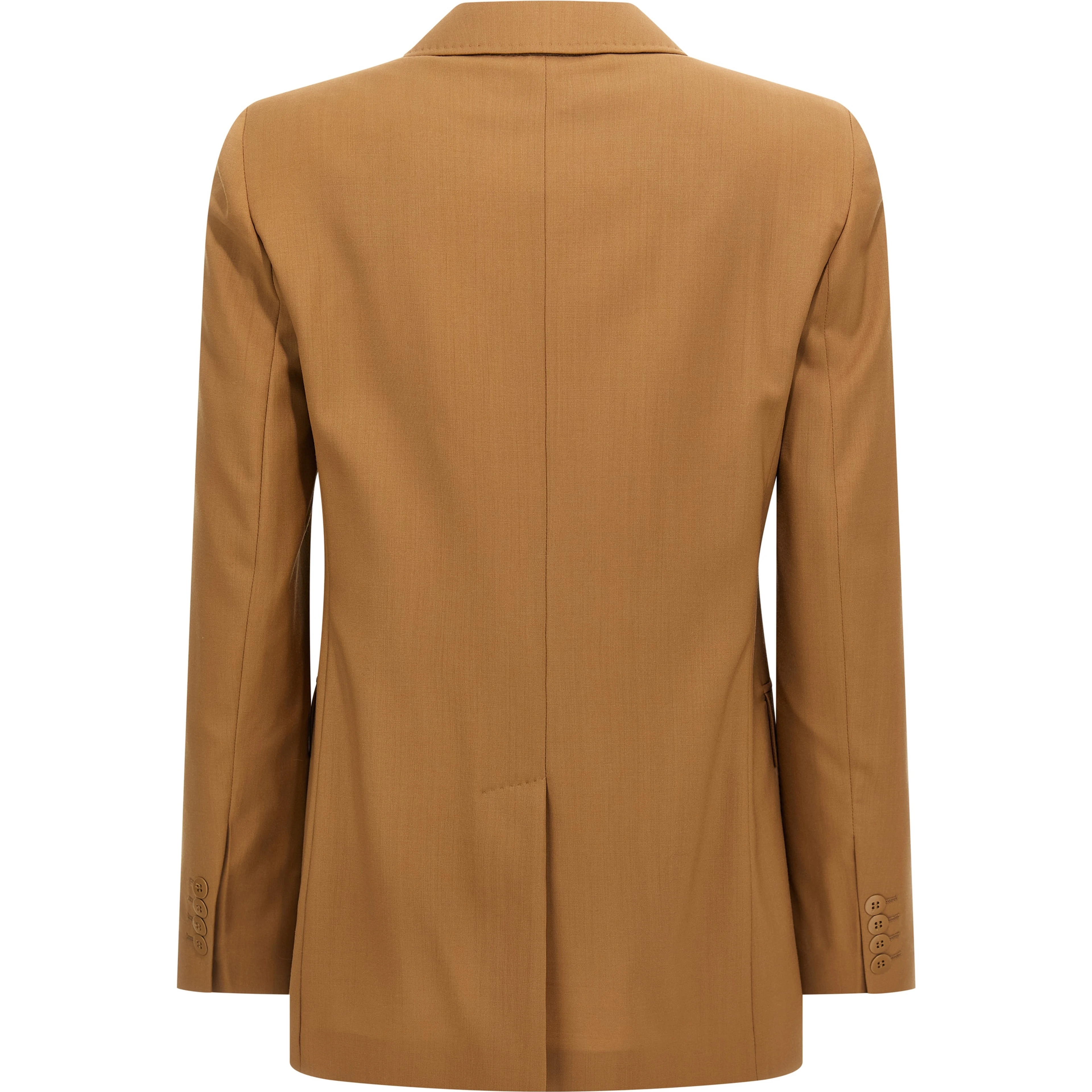 Brown Virgin Wool Blazer