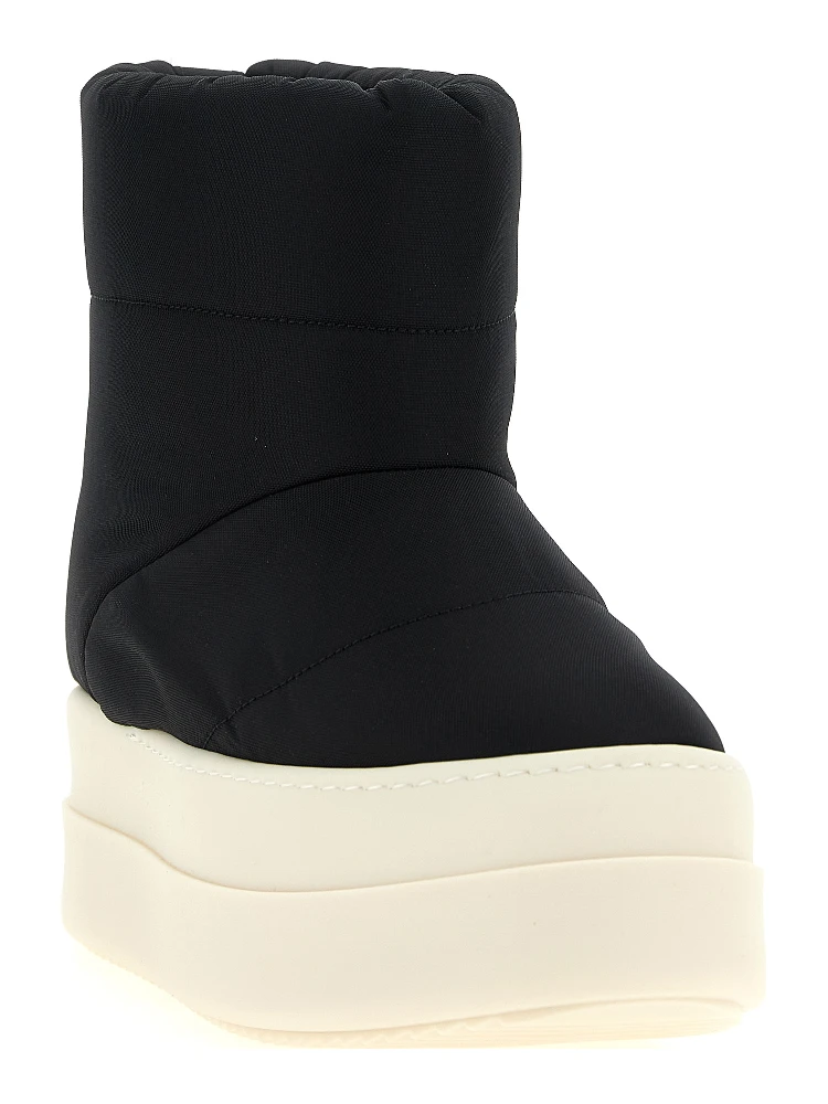 Bicolor Nylon Ankle Boots alternative