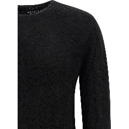 Black Wool Cardigan