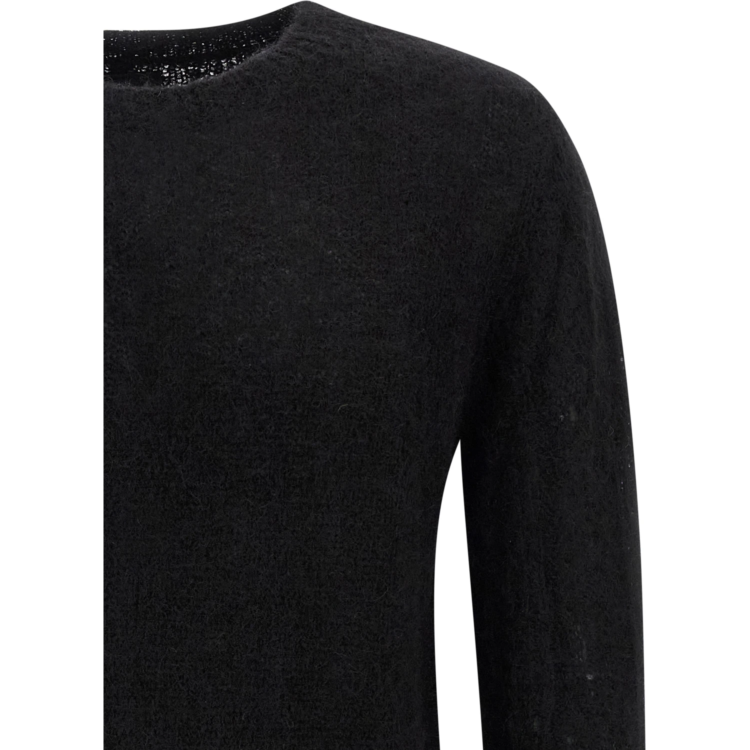Black Wool Cardigan
