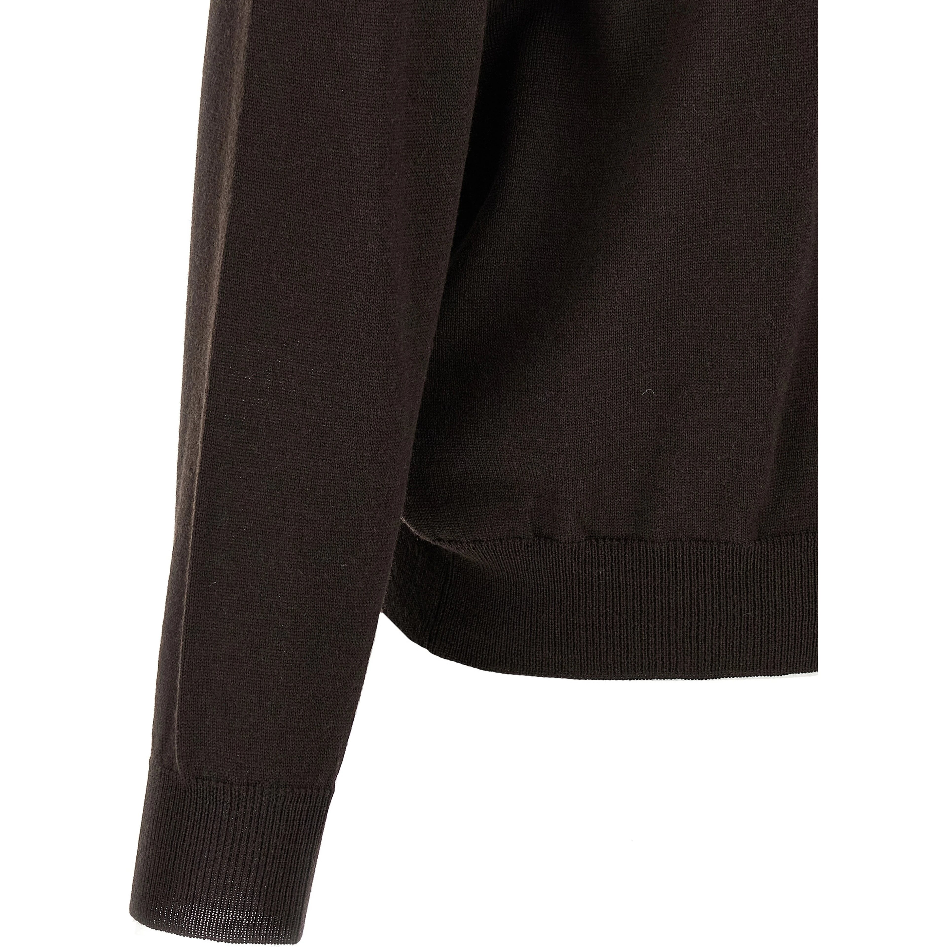 Brown Wool Cardigan