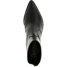 Black Calfskin Chelsea Boots