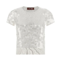 White Virgin Wool Cardigan