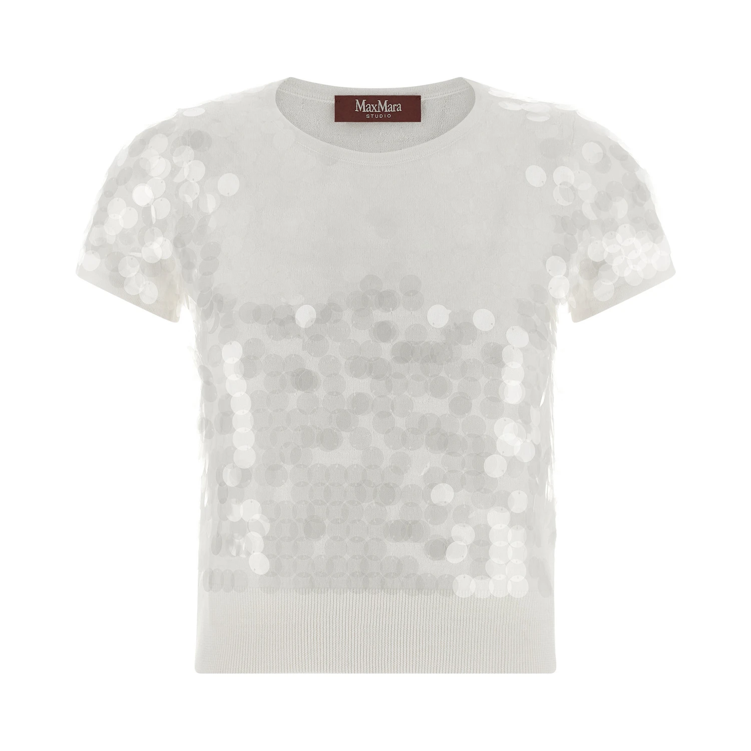 White Virgin Wool Cardigan