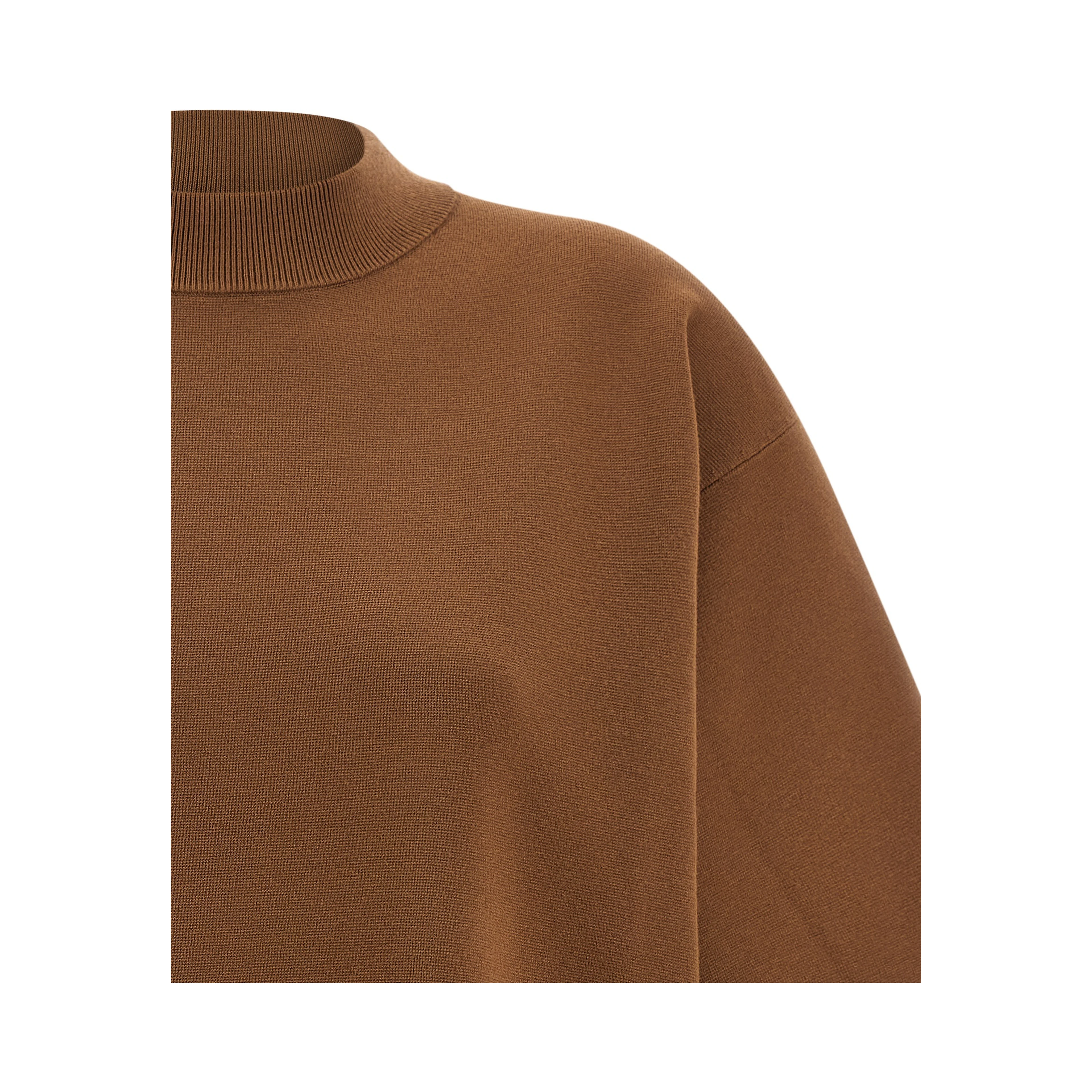 Brown Viscose Cardigan