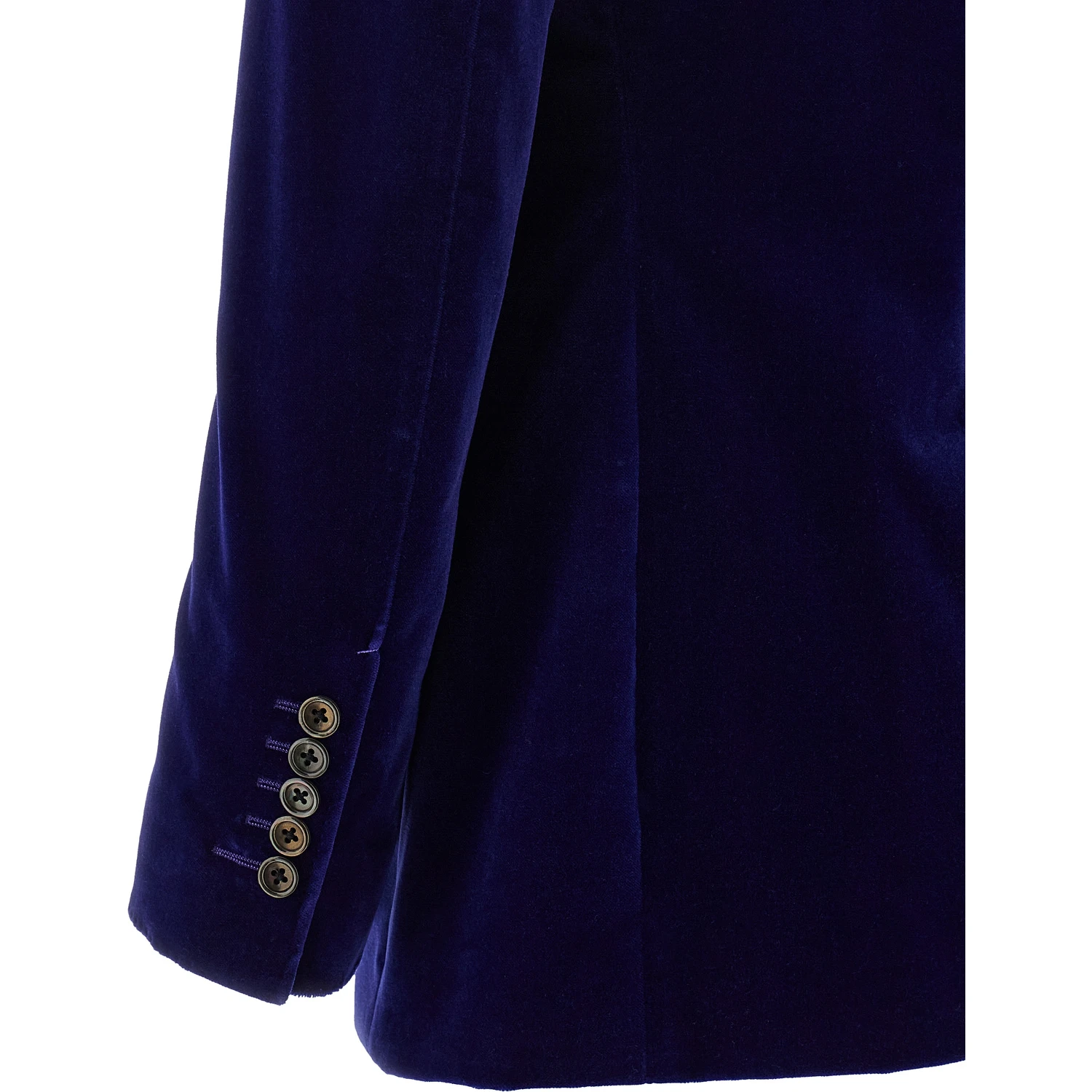 Blue Cotton Blazer