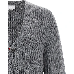 Gray Cashmere Cardigan