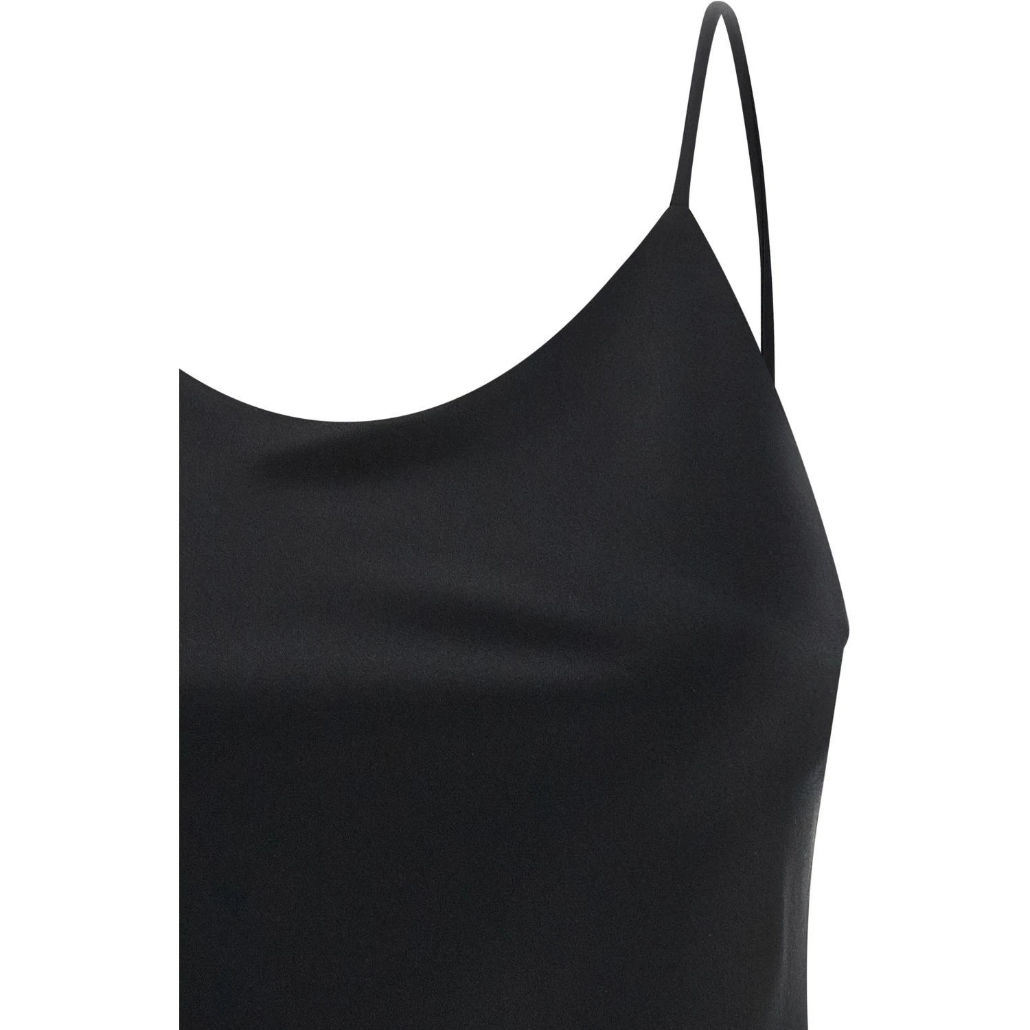 Black Silk Tank Tops