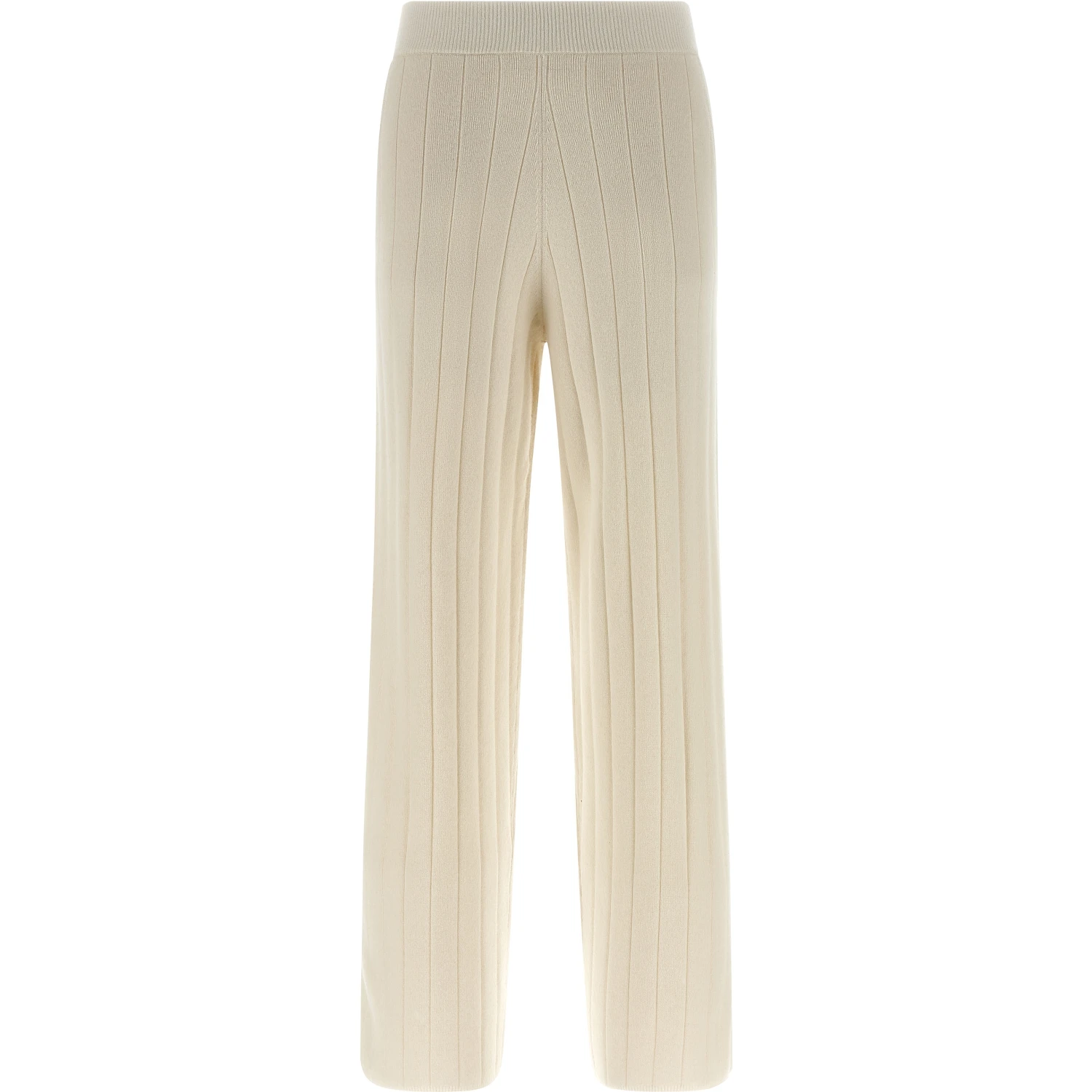 White Cashmere Joggers (Workout Pants)