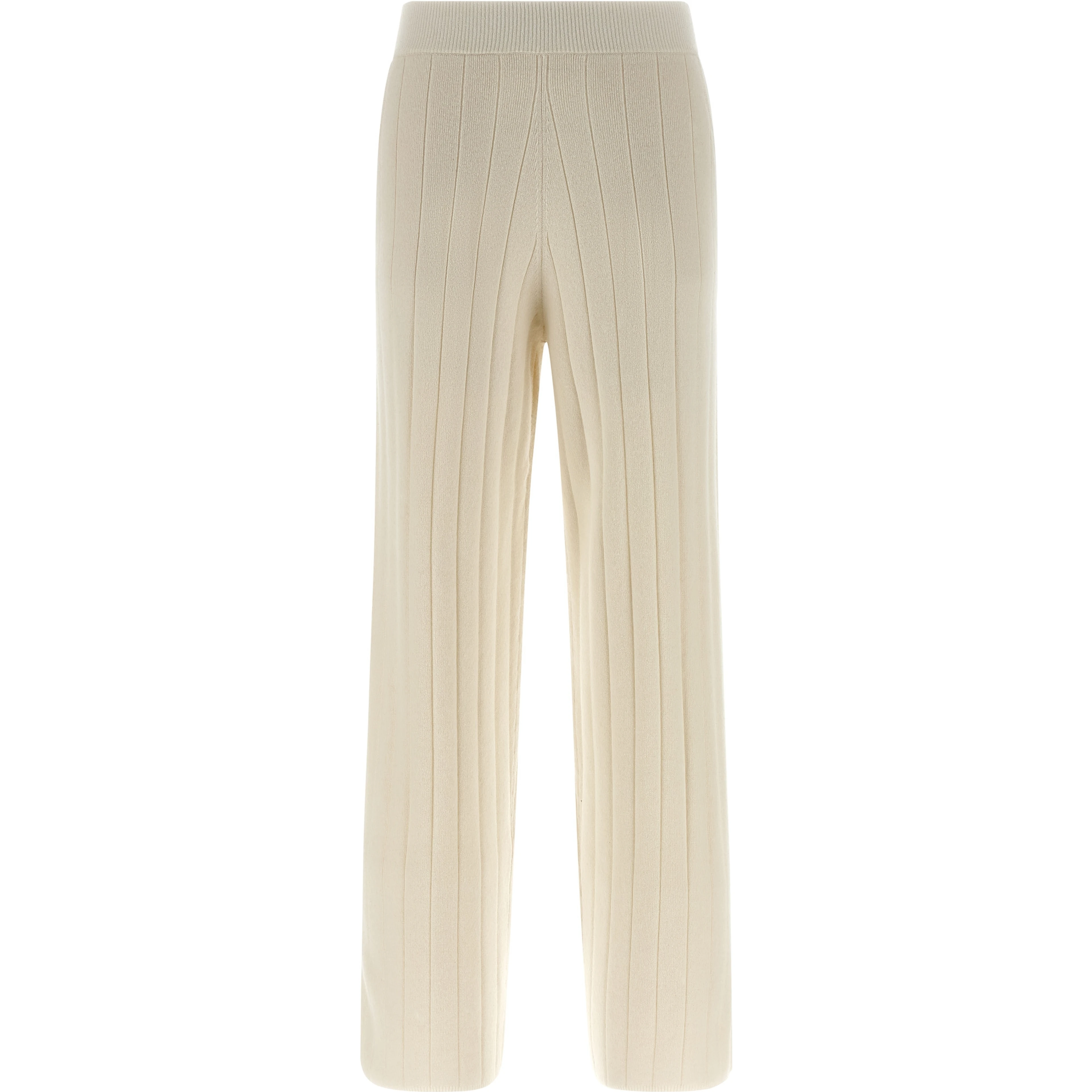 White Cashmere Joggers (Workout Pants)