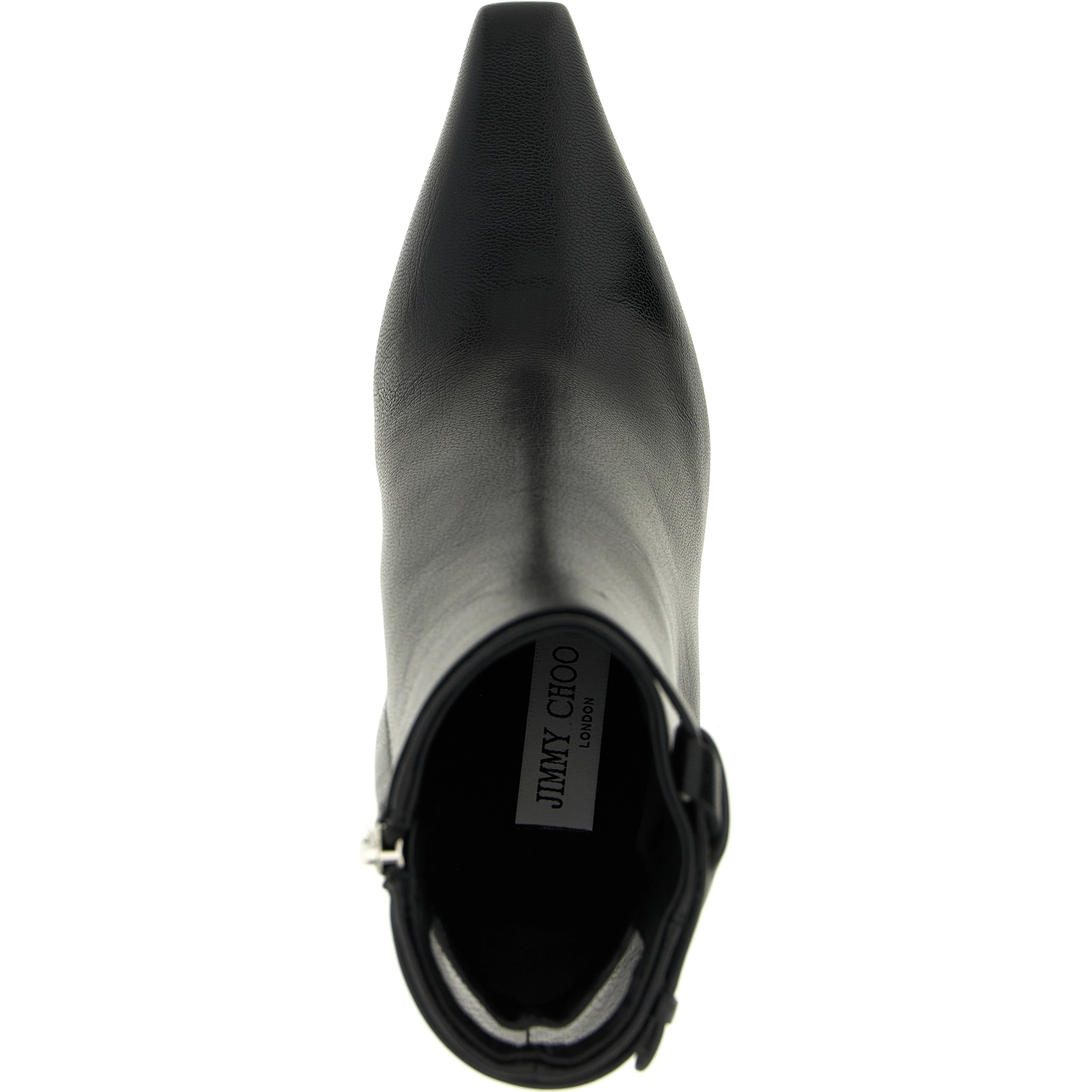 Black Leather Ankle Boots
