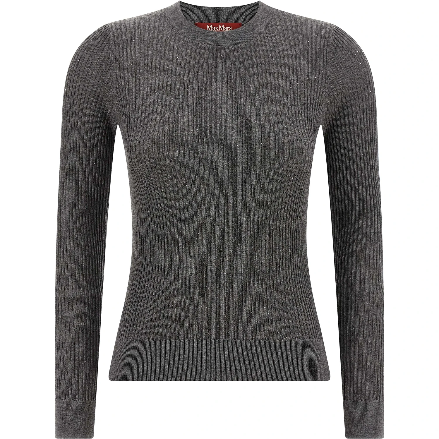 Gray Silk Cardigan