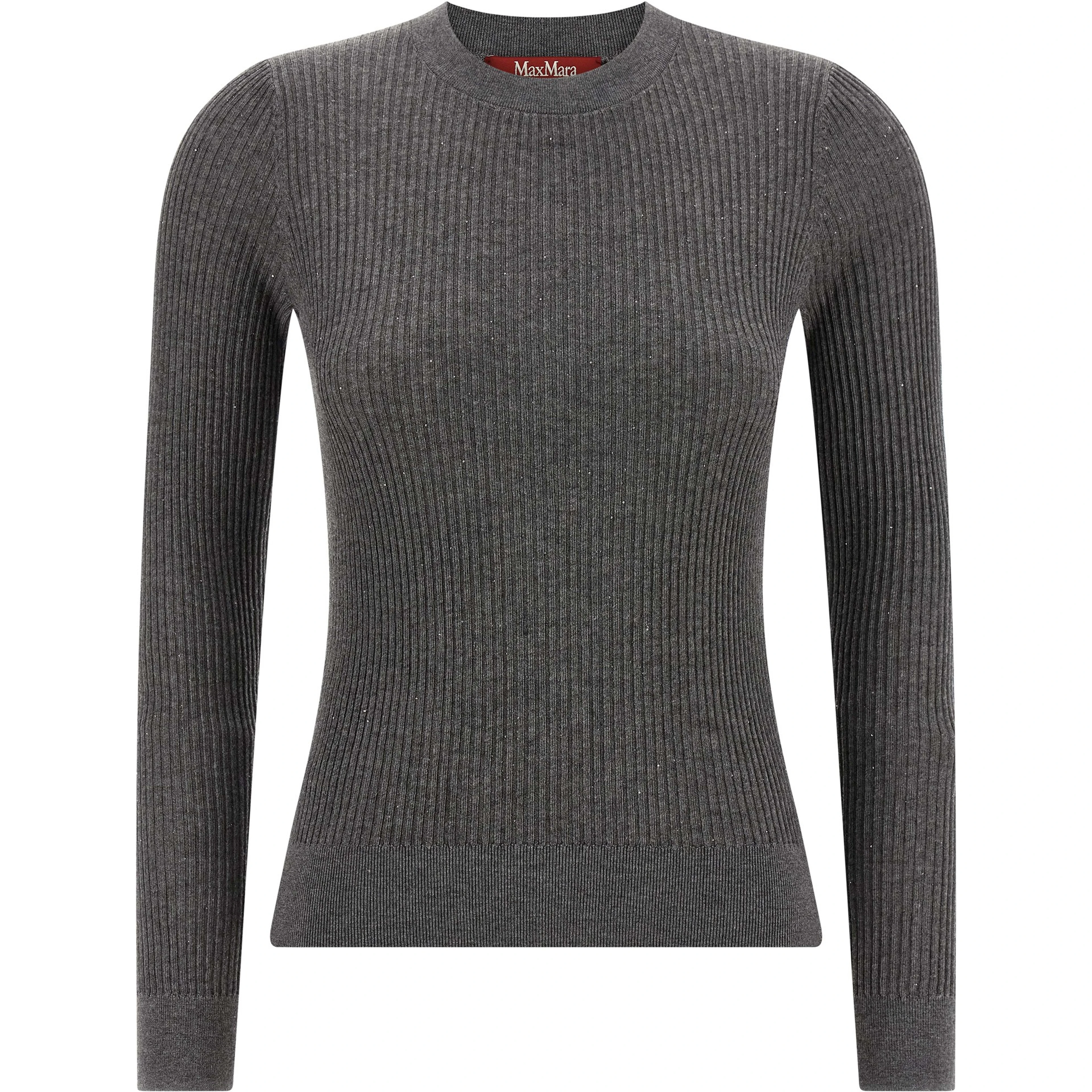 Gray Silk Cardigan