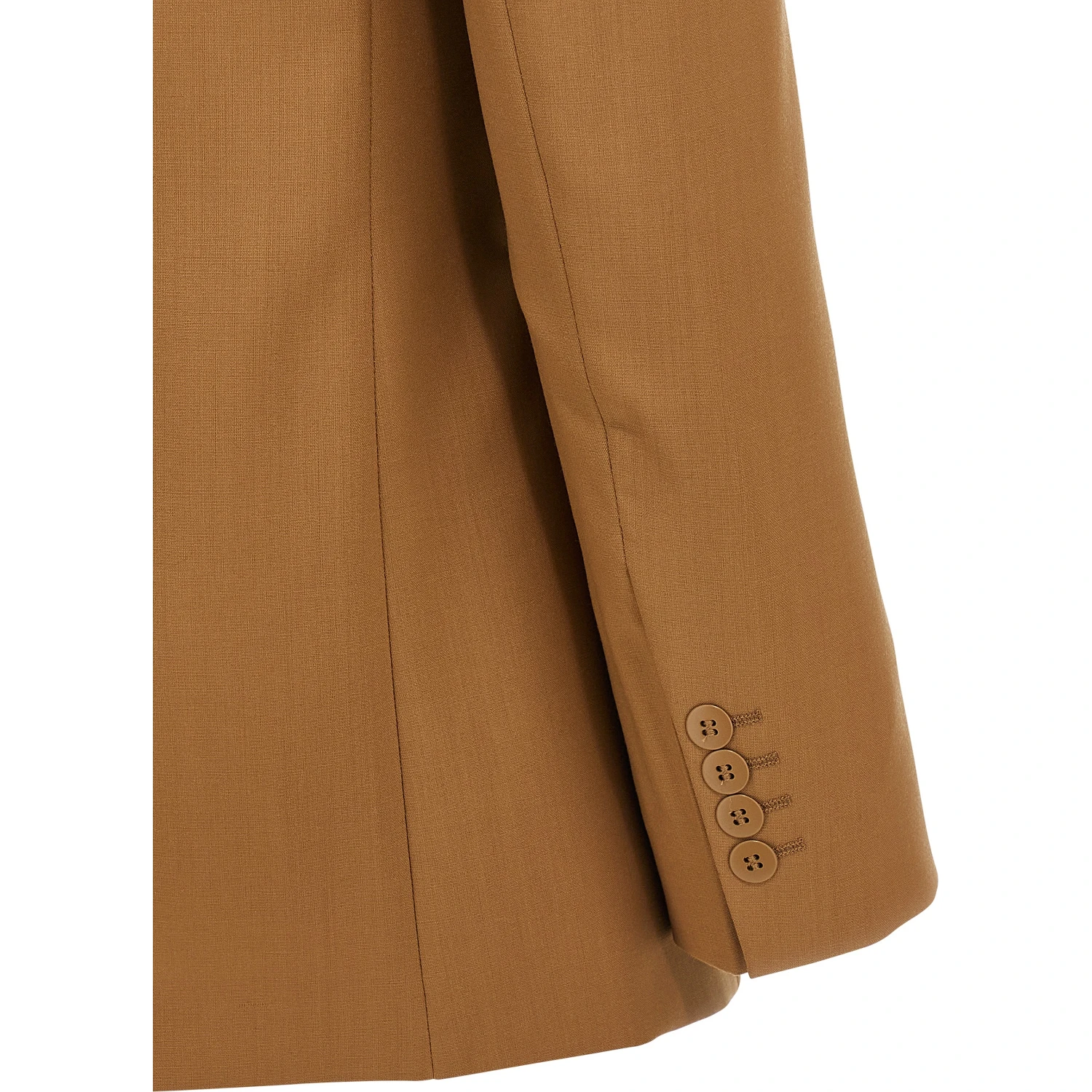Brown Virgin Wool Blazer