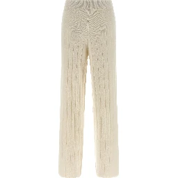 White Cashmere Joggers (Workout Pants)