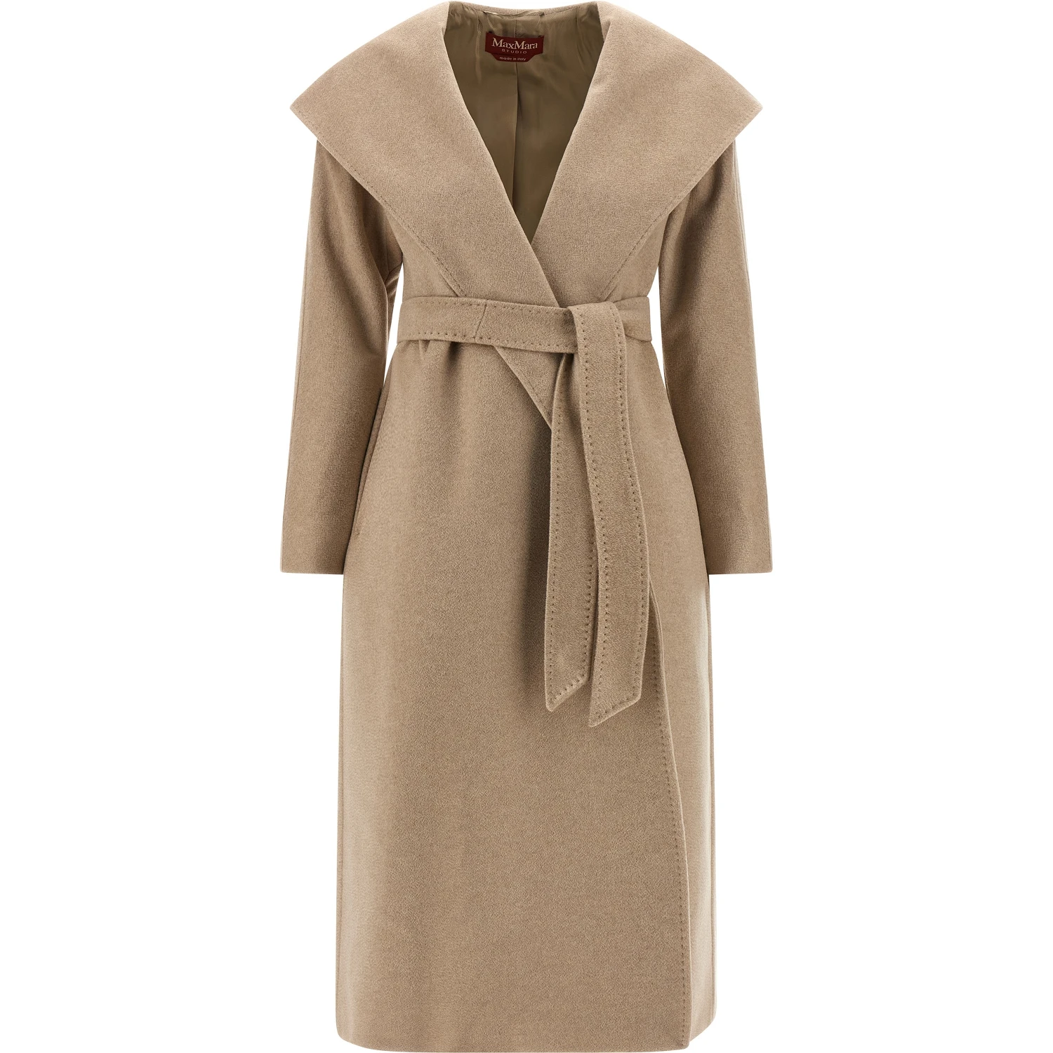 Beige Cashmere Coat