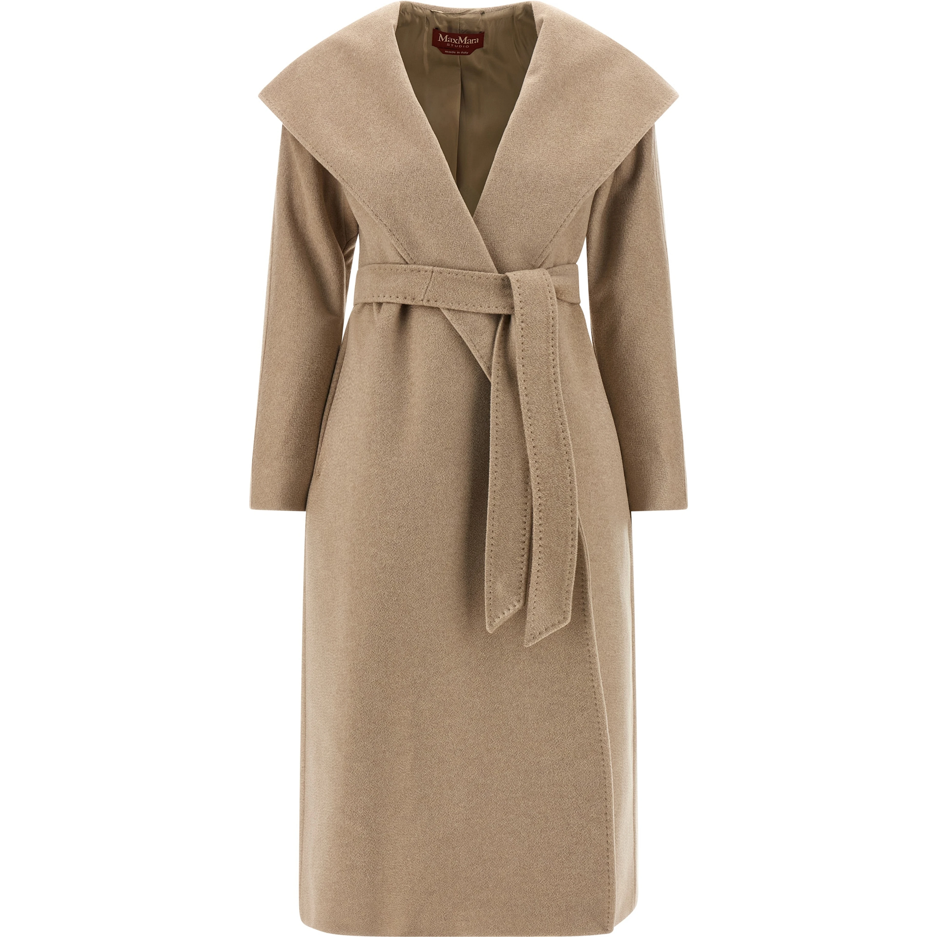 Beige Cashmere Coat