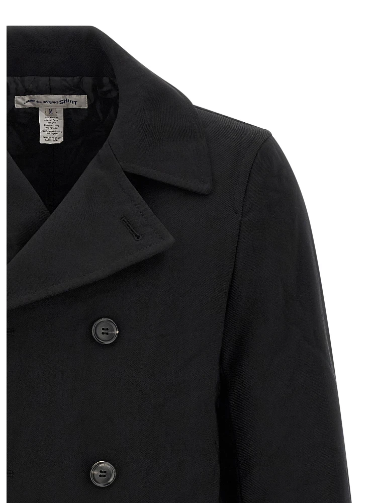Black Polyester Coat alternative