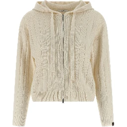 White Cashmere Cardigan