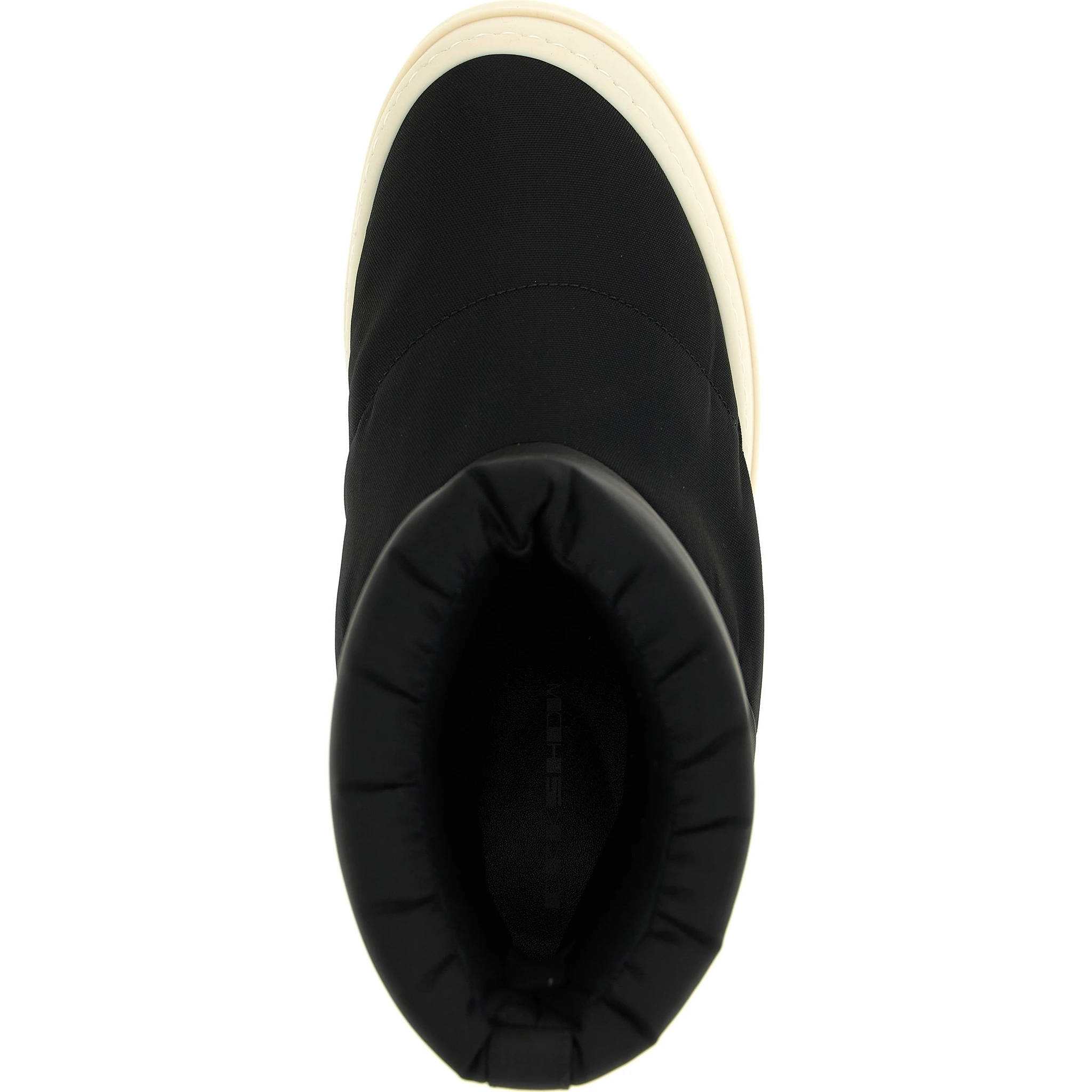 Bicolor Nylon Ankle Boots