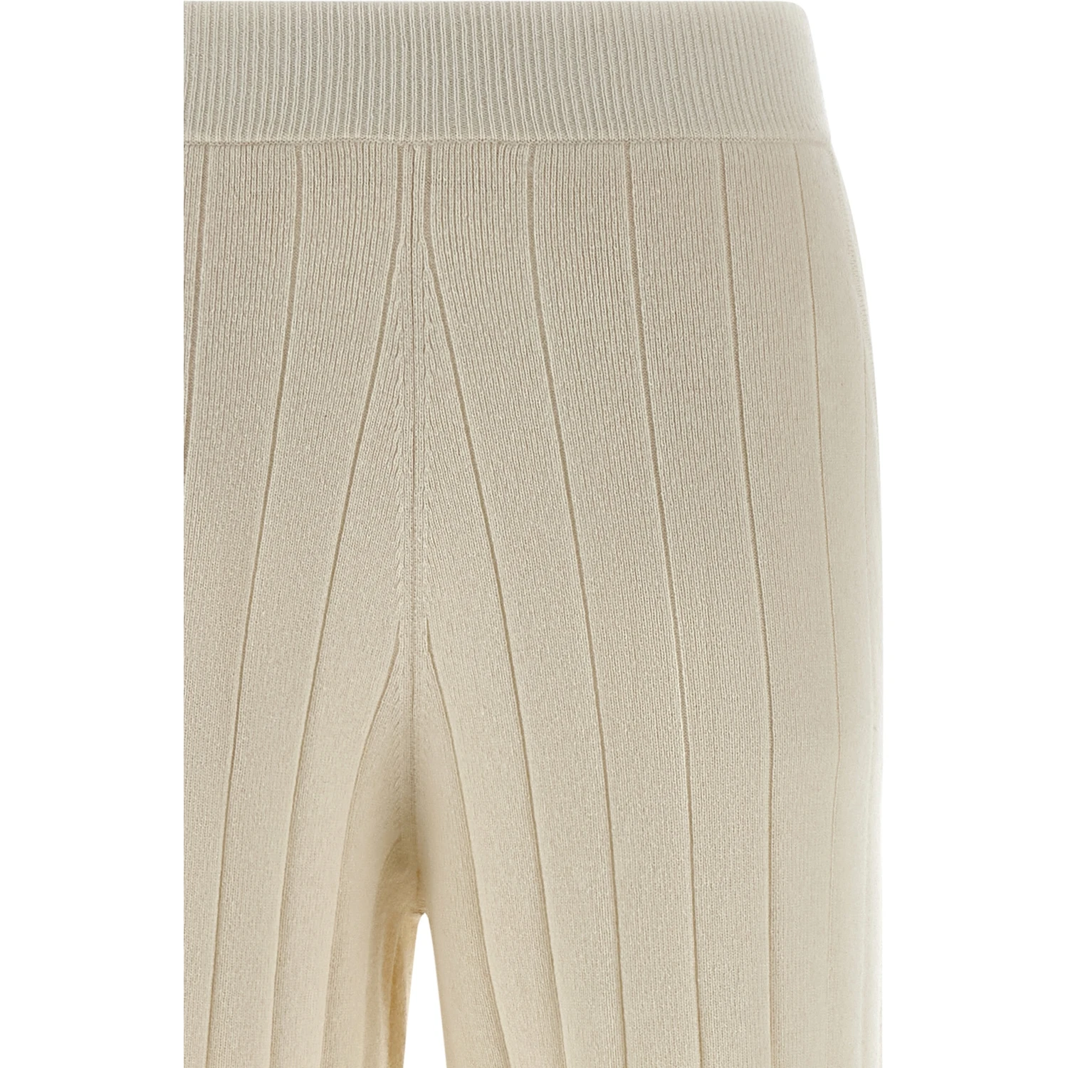 White Cashmere Joggers (Workout Pants)